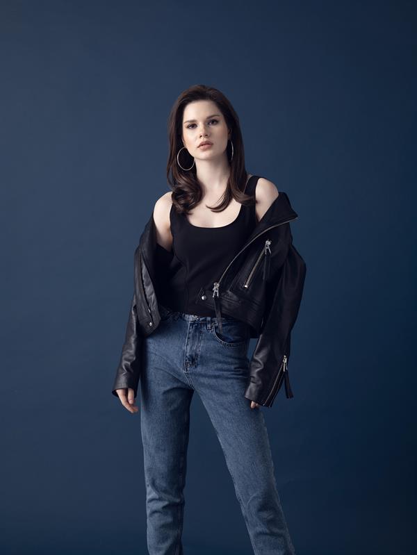 Biker Leather Jacket - Black